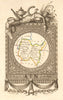 AIN département. Scarce antique map/carte by A.M. PERROT 1823 old