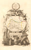 BOUCHES-DU-RHÔNE département. 'Bouches du Rhônes'. Scarce map/carte. PERROT 1823
