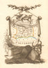 CALVADOS département. Scarce antique map/carte by A.M. PERROT 1823 old