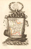 ILLE-ET-VILAINE département. Scarce antique map/carte by A.M. PERROT 1823