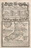 'A Map of Cardigan-Shire'. County map by J. OWEN & E. BOWEN. Cardiganshire 1753