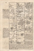 Islip-Bletchingdon-Enstone-Moreton-in-Marsh-Broadway OWEN/BOWEN road map 1753