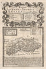 'A Map of Sussex'. County map by J. OWEN & E. BOWEN 1753 old antique chart