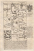 Billingshurst-Amberley-Houghton-Arundel-Chichester OWEN/BOWEN road map 1753