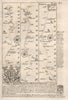 Alnwick-Belford-Haggerston-Berwick-upon-Tweed road map by OWEN & BOWEN 1753