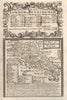 'A Map of Northampton-Shire'. County map by  OWEN & BOWEN. Northamptonshire 1753