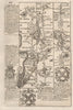 London-Deptford-Shooter's Hill-Dartford-Rochester OWEN/BOWEN road map 1753