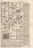 London-Stratford-Romford-Brentwood-Chelmsford OWEN/BOWEN road map 1753 old