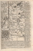Aylesford-Maidstone-Harrietsham-Ashford-Hythe road map by OWEN & BOWEN 1753