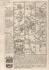 Coventry-Meriden-Coleshill-Lichfield road strip map by J. OWEN & E. BOWEN 1753