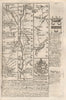 Lichfield-Rugeley-Great Haywood-Barlaston-Stableford OWEN/BOWEN road map 1753