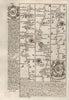 Andover-Middle Wallop-Salisbury road strip map by J. OWEN & E. BOWEN 1753