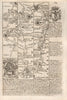 Maiden Bradley-Bruton-Alford-East Lydford-Bridgwater OWEN/BOWEN road map 1753