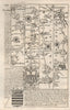 Downton-Cranborne-Blandford Forum-Dorchester-Weymouth OWEN/BOWEN road map 1753