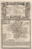 'A Map of Worcester-Shire'. County map by OWEN & BOWEN. Worcestershire 1753