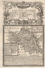 'North & East Riding of York-Shire'. County map by OWEN & BOWEN. Yorkshire 1753