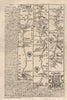 Chester-Wrexham-Ruabon-Selattyn-Llanfyllin road map by OWEN & BOWEN 1753