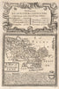 'A Map of Denbigh-Shire'. County map by J. OWEN & E. BOWEN. Denbighshire 1753