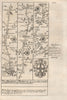 King's Lynn-Gaywood-Gayton-Mileham-Billingford road map by OWEN & BOWEN 1753