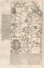 Norwich-Thurton-Thorpe-St Olaves-Great Yarmouth road map by OWEN & BOWEN 1753