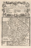 'A Map of Lincoln Shire'. County map by J. OWEN & E. BOWEN. Lincolnshire 1753