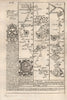 Welton-Market Rasen-Thorganby-Grimsby road map by J. OWEN & E. BOWEN 1753