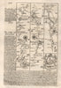 Oxford-Fyfield-Faringdon-Purton road strip map by J. OWEN & E. BOWEN 1753