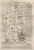 Oxford-Bicester-Stratton Audley-Buckingham road map by OWEN & BOWEN 1753