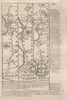 Tynemouth-Newcastle upon Tyne-Ovington-Hexham road map by OWEN & BOWEN 1753