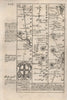 Haydon Bridge-Haltwhistle-Warwick Bridge-Carlisle road map by OWEN & BOWEN 1753