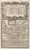 'A Map of Che-Shire'. County map by J. OWEN & E. BOWEN. Cheshire 1753 old