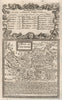 'A Map of Che-Shire'. County map by J. OWEN & E. BOWEN. Cheshire 1753 old