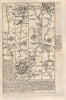 Bridport-Dorchester-Plymouth-Dartmouth road map by J. OWEN & E. BOWEN 1753