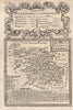 'The West Riding of York-Shire'. County map by OWEN & BOWEN. Yorkshire 1753