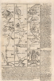 Knottingley-Brotherton-Aberford-Wetherby-Boroughbridge-Ripon OWEN/BOWEN map 1753