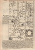 Shrewsbury-Ellesmere-Dudleston-Wrexham road map by J. OWEN & E. BOWEN 1753