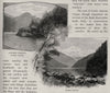 Acheron Passage Dusky Sound. Explorers. New Zealand 1890 old antique print