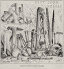 Relics of Captain Cook's Voyages. Explorers. Australia 1890 old antique print