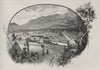 Rockhampton. Rockhampton. Australia 1890 old antique vintage print picture