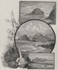 On the Coast. Rockhampton. Australia 1890 old antique vintage print picture