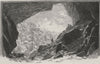 The Grand Arch. The Jenolan Caves. Australia 1890 old antique print picture