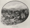 The Hutt Valley. Wellington environs. New Zealand 1890 old antique print