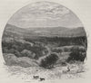 Murrurundi and the Valley of the Hunter. Australia 1890 old antique print