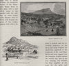 Mount Sturgeon and Mount Abrupt. Victoria. Australia 1890 old antique print