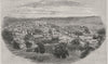 Casterton. Victoria. Australia 1890 old antique vintage print picture