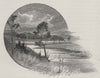 At Cavendish. Victoria. Australia 1890 old antique vintage print picture
