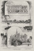 School of Mines & Mechanics Institute. Lake Weerona. State School Sandhurst 1890