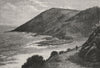 Mouth of the St George River. Lorne. Australia 1890 old antique print picture