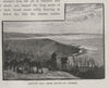 Loutitt Bay, from Mount St George. Lorne. Australia 1890 old antique print