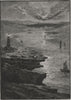 Sydney, from the South Head. Sydney. Australia 1890 old antique print picture